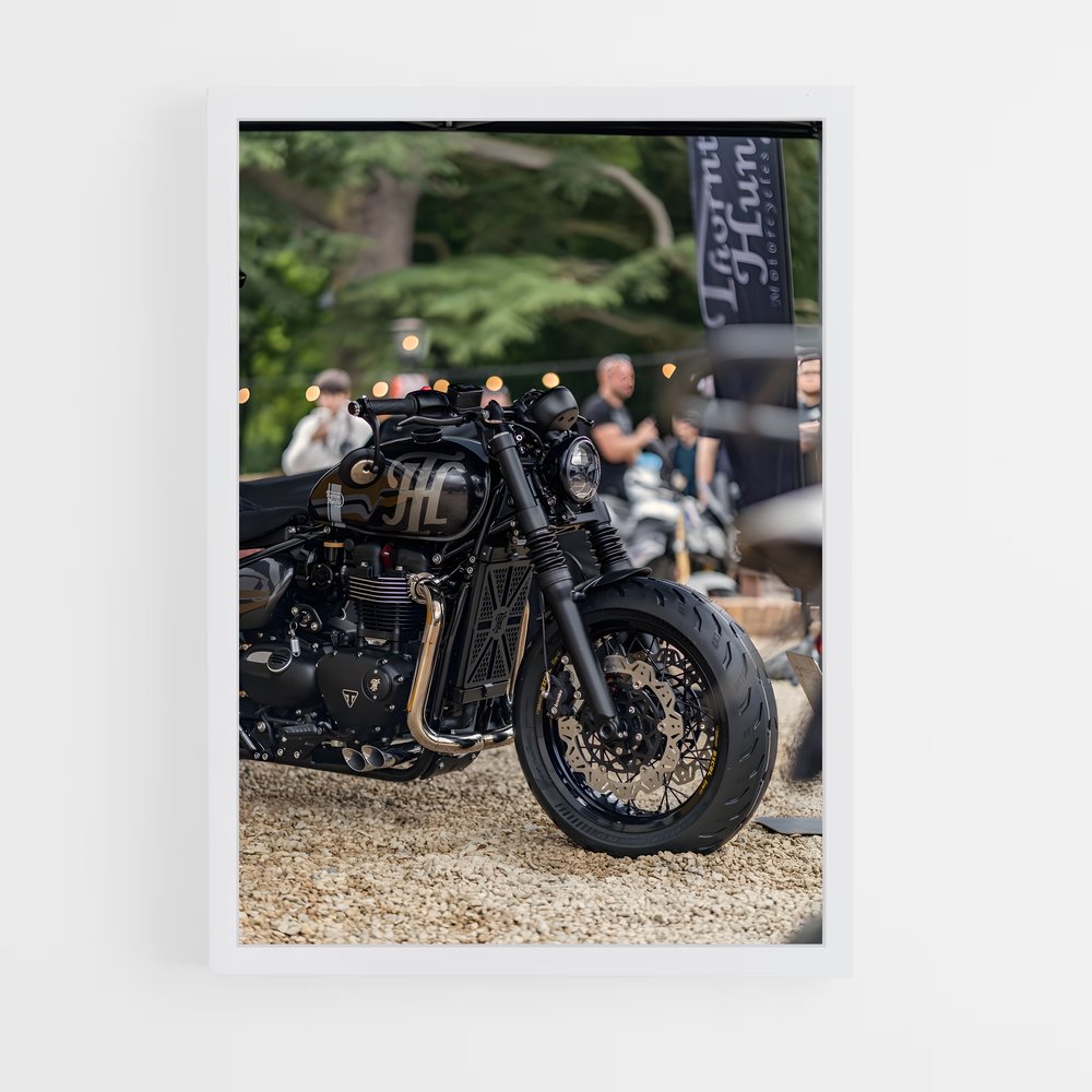 Poster Bonneville Nights – affiche Triumph (vue 3)